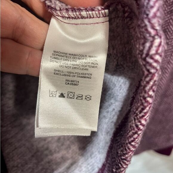 Columbia Holy Glow herringbone jacket PURPLE WOMANS MEDIUM - Picture 8 of 9